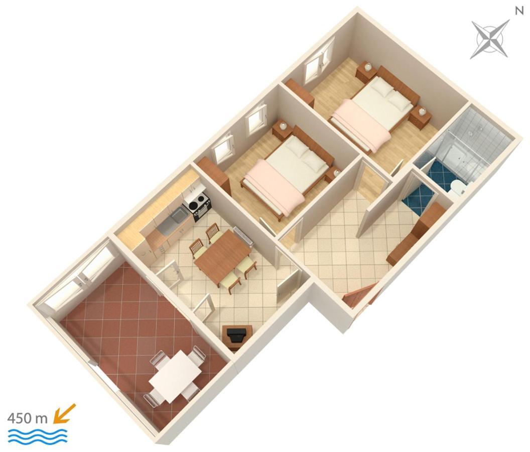 Family Friendly Apartments With A Swimming Pool Povljana, Pag - 244 Extérieur photo